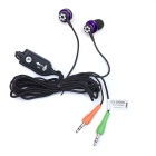 Гарнитура DIALOG ES-280MV, сиреневая, с регулятором громкости и микрофоном (1/10)